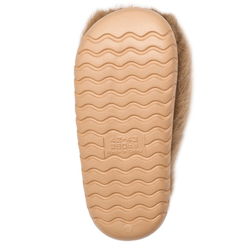 Домашние тапочки мужские Капибара бежевый 4823043357049Beige