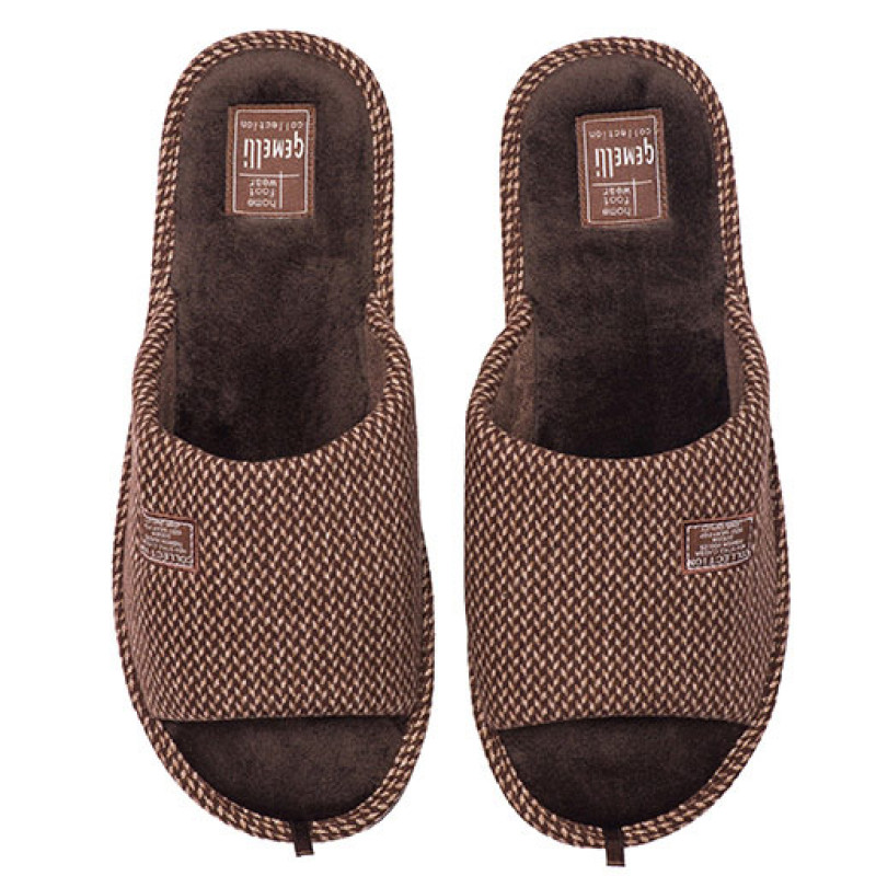 Домашние тапочки мужские Мартелло 3 коричневый 4823043358466Brown