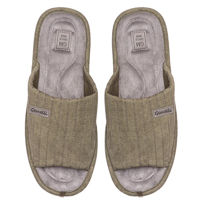 Домашні капці чоловічі Рон хакі 4823043358282Khaki