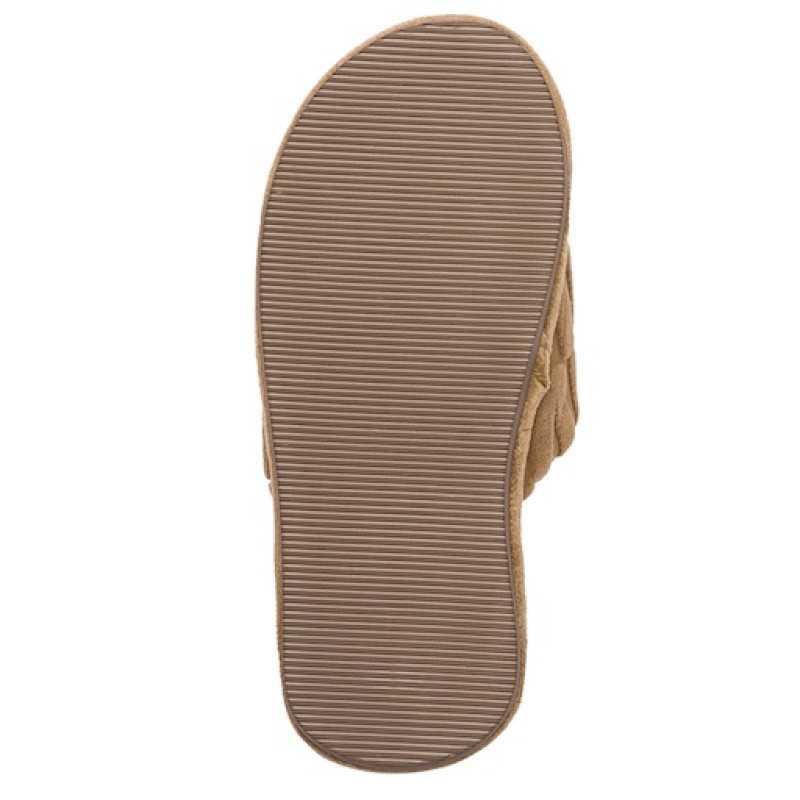 Жіночі домашні капці Абетка коричневий 4823043346227-brown