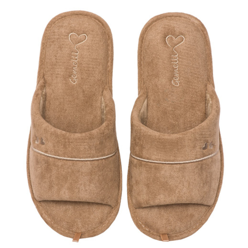Жіночі домашні капці Джеммі бежевий 4823043347156-beige