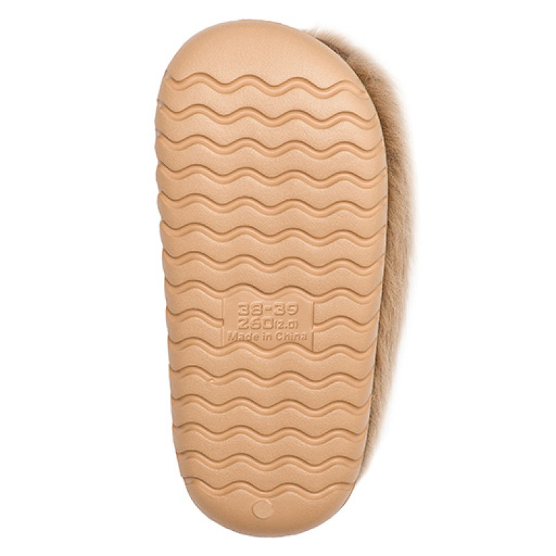 Женские домашние тапочки Капибара бежевый 4823043357032Beige