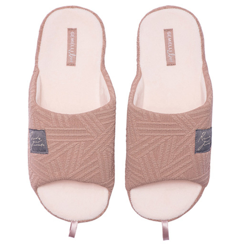 Женские домашние тапочки Ксеня бежевый 4823043358213Beige