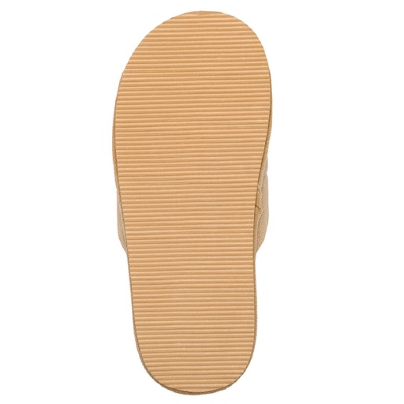 Женские домашние тапочки Лилия бежевый 4823043346272-beige