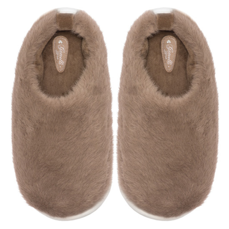 Жіночі домашні капці Міледі коричневий 4823043347040Brown