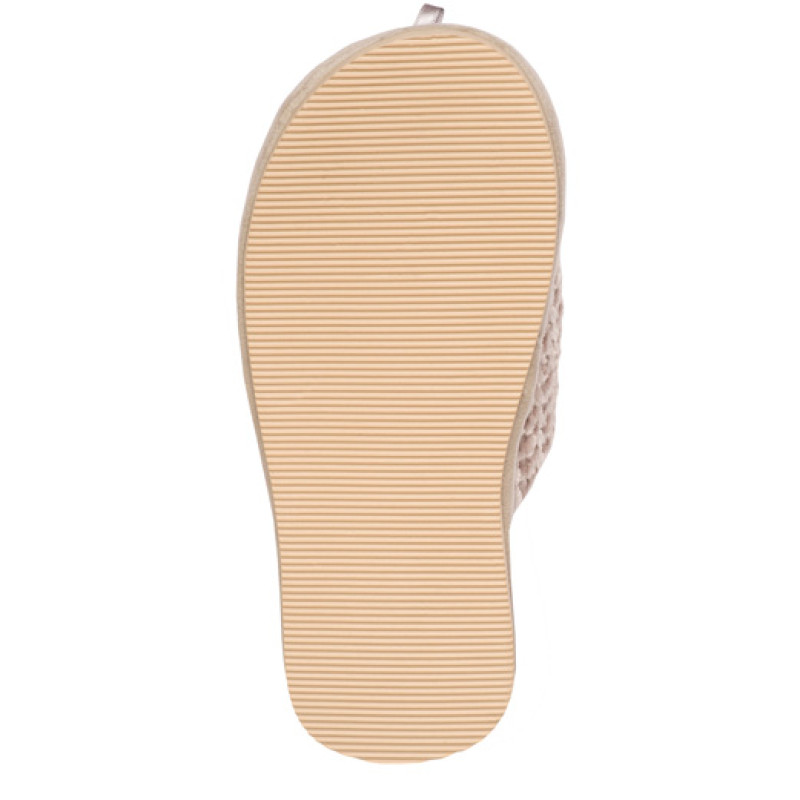 Жіночі домашні капці Оксамит світло-бежевий  4823043347033-light-beige