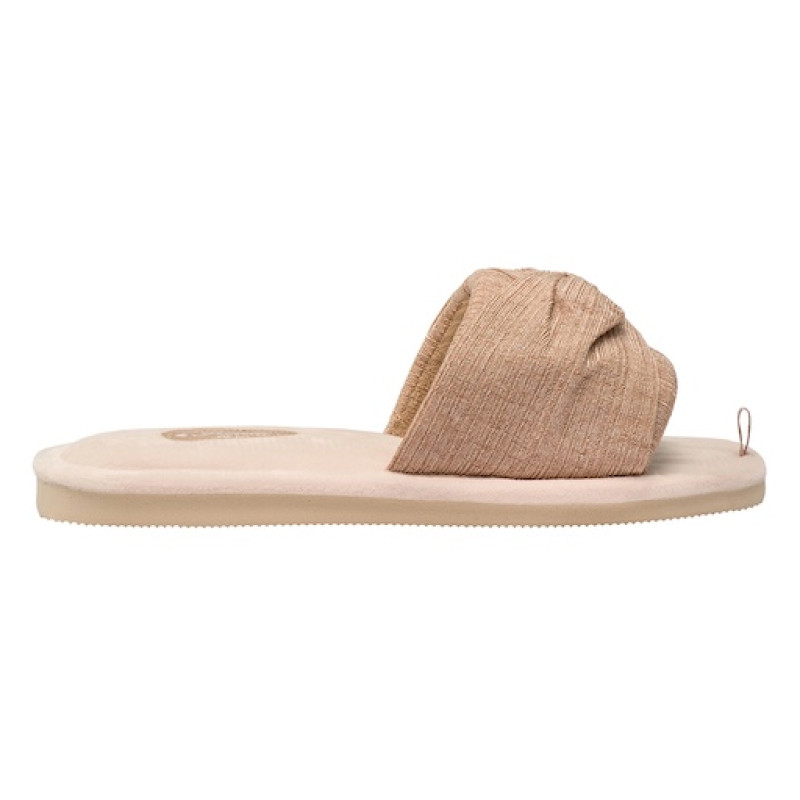 Женские домашние тапочки Шафран бежевый 4823043346876-beige