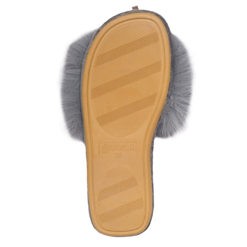 Жіночі домашні капці Вівальдіна сірий 4823043347125Grey