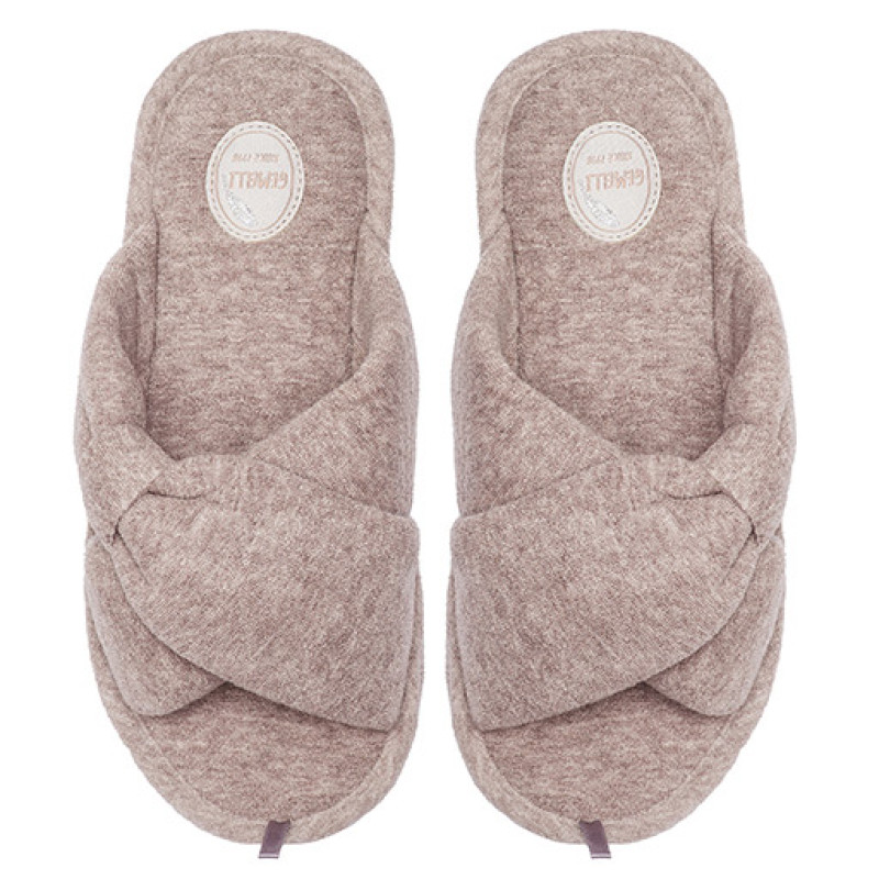 Женские домашние тапочки Вузлик бежевый 4823043356905Beige
