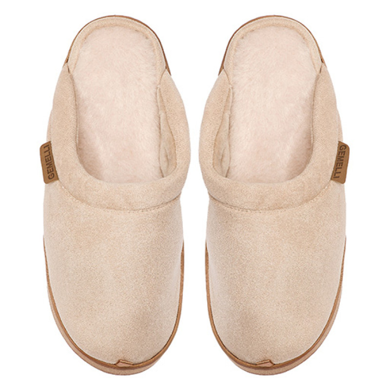 Жіночі домашні капці Замша бежевий 4823043357018Beige