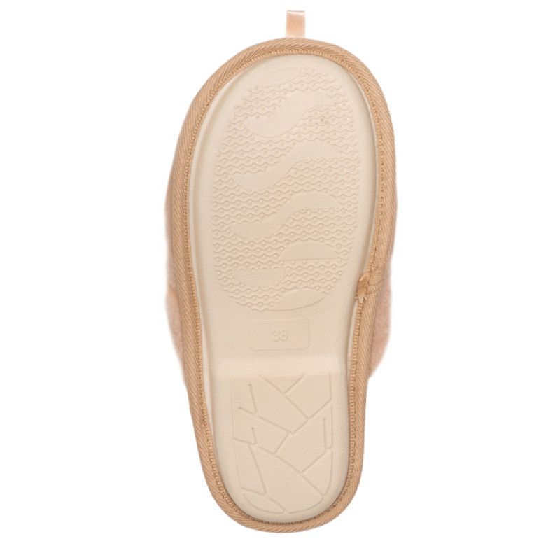 Женские домашние тапочки Зефир бежевый 4823043347019Beige